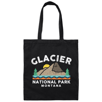 Glacier National Park Montana Lover Canvas Tote Bag