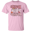 Sleigh Girl Sleigh, Pinky Sleigh, Groovy Sleigh, Pink Christmas Unisex T-Shirt