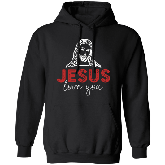 This cozy, unisex hoodie features a special combination of design elements that make it perfect for pastors and their wives. The combination of the phrase “Jesus Loves You” embroidered along the chest and the soft cotton-poly blend material make this hoodie the ideal gift for any pastor or pastor's wife.