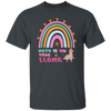 Math Is No Problem, No Prob-llama, Math Rainbow Unisex T-Shirt