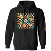 Groovy Emotion, Smile Icon, Smiley Face, Smiley Sunflower Pullover Hoodie