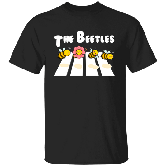 The Beetles, Four Bees Cross The Road, Cute Bees Unisex T-Shirt