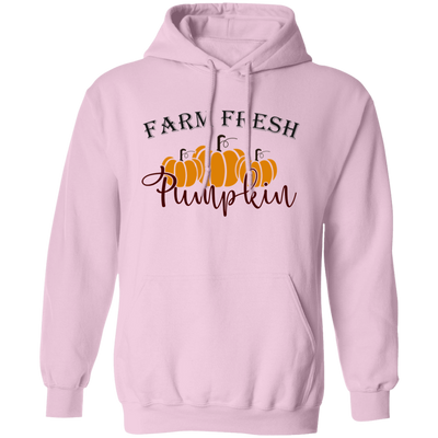 Farm Fresh Pumpkin, Pumpkin Design, Happy Halloween Pullover Hoodie