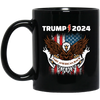 Trump 2024, Take American Back, Pro Trump, Trump Fan Black Mug
