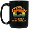 Best Arrowhead, Forecast Arrowhead, Arrowhead Collecting Retro Black Mug