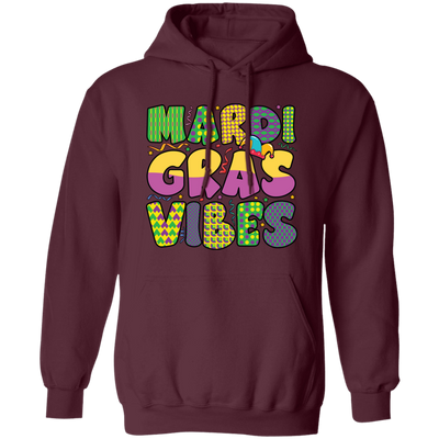 Mardi Gras Vibes, Mardi Gras Festival, Mardi Gras Day Pullover Hoodie