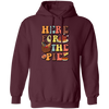 Here For The Pie, Thankful, Thanksgiving Holiday Pullover Hoodie