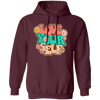 Love Yourself, Peace Love Yourself, Groovy Style, Retro Lovely Gift Pullover Hoodie