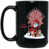 Old Santa, Drunk Christmas, Angry Santa, Chieftain Santa, Merry Christmas, Trendy Christmas Black Mug