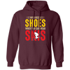 Who Needs Shoes, When You Can Wear Skis, Skiing Pullover Hoodie