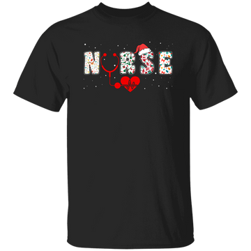 Nurse Christmas, Love Nurse, Love Christmas, Xmas Pattern Unisex T-Shirt