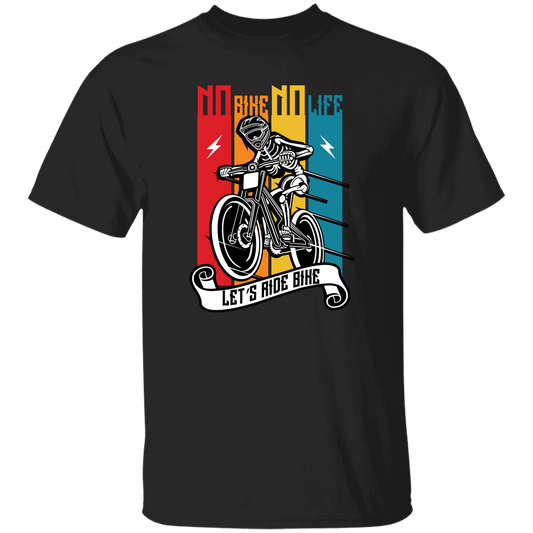 No Bike No Life, Let's Ride Bike, Retro Bike, Motorcycle Vintage Unisex T-Shirt