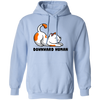 Downward Human, Cute Meow, Yoga Cats Pullover Hoodie