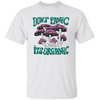 Don't Panic, It's Organic, Mushroom Bushes, Purple Mushrom Unisex T-Shirt