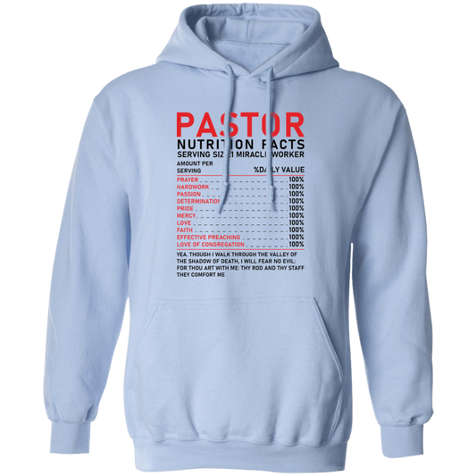 Pastor Nutrition Facts, What Is Pastor, Pastor Meaning Pullover Hoodie