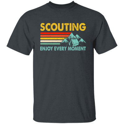 Scouting Enjoy Every Moment, Retro Scouting Unisex T-Shirt