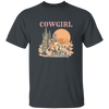 Cowboy Lover Gift, Cowgirl Life In Desert, Long Live Cowgirl Unisex T-Shirt