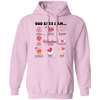 God Say I Am Strong, Love Jesus, My Christ, My Valentine Pullover Hoodie