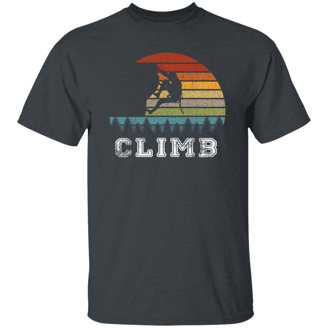 Bouldering Lover, Mountaineer Vintage Gift, Sporty Climb Climber Unisex T-Shirt