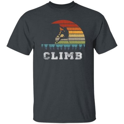 Bouldering Lover, Mountaineer Vintage Gift, Sporty Climb Climber Unisex T-Shirt