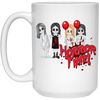 Horror Time, Horror Nigth, Happy Halloween, Cute Ghost White Mug