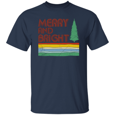 Merry And Bright, Retro Christmas, Love Christmas, Merry Christmas, Trendy Christmas Unisex T-Shirt