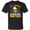 I'm A Drinker, Get Me Out A Craft Beer, Craft Beer Retro Unisex T-Shirt