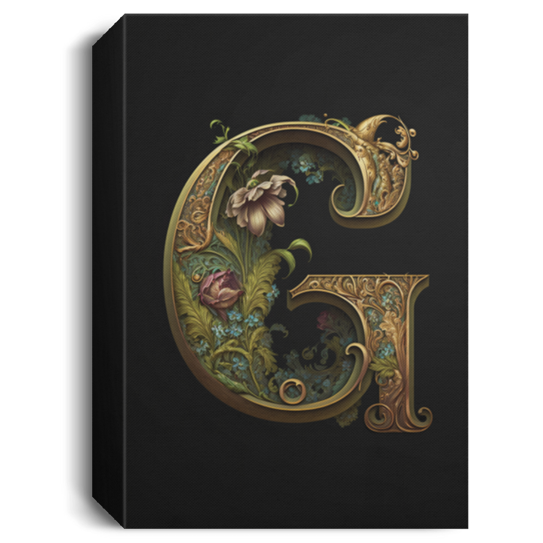 G Letter, Gift For Who Named G Letter, Classic G Gift Canvas