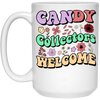 Candy Collectors Welcome, Groovy Sweety Girl White Mug