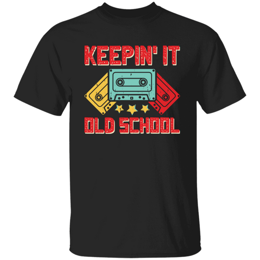 Keeping It Old School, Retro Casssette, Old School Music Unisex T-Shirt