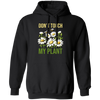 Chrysanthemum Lover Gift, Don't Touch My Plant Pullover Hoodie