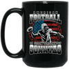 American Football Every Sunday, Love Baseball, An Jedem Verdammten Black Mug