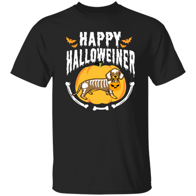 Funny Dachshund, Happy Dachshund, Halloween Gift, Best Halloween Lover Unisex T-Shirt