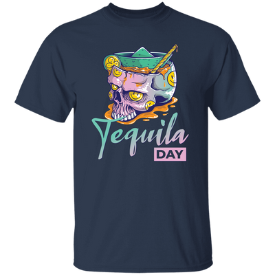 Tequila Day, Tequila In Skull Glass, Happy Tequila Unisex T-Shirt