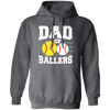 Baseball Sport, Dad Of Ballers, Retro Baseball Player Pullover Hoodie