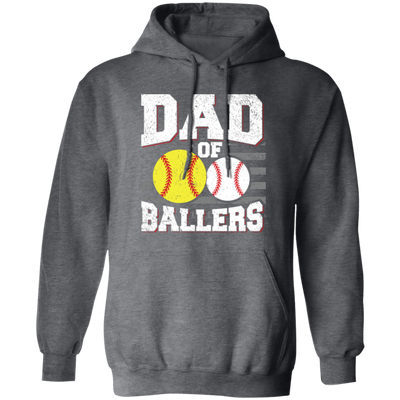 Baseball Sport, Dad Of Ballers, Retro Baseball Player Pullover Hoodie