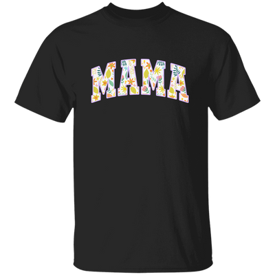 Mama Gift, Floral Mama, Mama Varsity, Mama Design, Mother's Day-purple Unisex T-Shirt