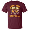 Craft Beer Is The Key To Happiness, Craft Beer, Happiness Unisex T-Shirt