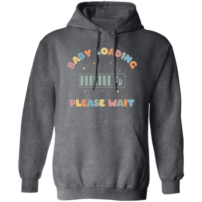 Baby Loading, Please Wait, Battery, Baby Energy Pullover Hoodie