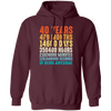 40 Years Of Being Awesome, Retro 40th Birthday, Love 40th Birthday Gift Pullover Hoodie