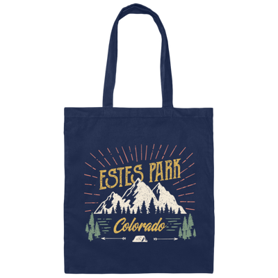 Colorado Park, National Park Lover, Estes Park Lover, Best Park Gift Canvas Tote Bag
