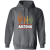 Arizona US State, Cactus Retro, Love Cactus, Best Of Cactus, Love Arizona Pullover Hoodie