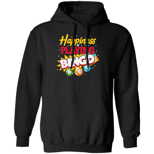 Bingo Love Gift, Happiness Playing Bingo, Best Of Bingo, Love To Bet Pullover Hoodie