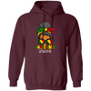 Juneteenth Queen, Messy Bun, Black Woman, Juneteenth Independence Day1865 Pullover Hoodie