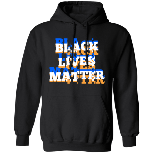 Black Lives Matter Glitch Effect, Black Lives Matter, Black History Pullover Hoodie