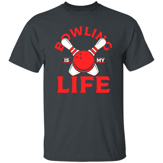 Bowling Strike, Life Of Player, Bowling Is My Life, Love Bowling Gift Unisex T-Shirt