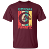 Bonsai Fanatic Retro, Vintage Bonsai, Bonsai Lover, Best Bonsai Gift Unisex T-Shirt