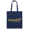 Herbalife New Logo Gold Canvas Tote Bag