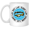 Eat Sleep Swim Repeat, Swimming Lover, Swimmer White Mug