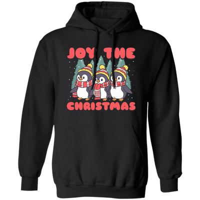 Joy The Christmas, Cute Penguin, Penguin Christmas, Merry Christmas, Trendy Chrismas Pullover Hoodie